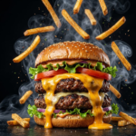 Lava Cheese Burger
